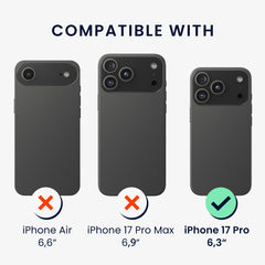 iPhone 18 Pro / iPhone 17 Pro Handyhülle + 2x Schutzglas Transparent