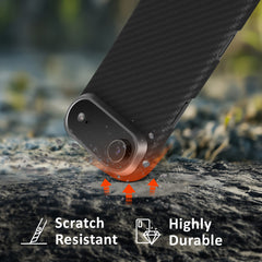 iPhone Air mit MagSafe Handyhülle Carbon Schwarz