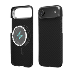 iPhone Air mit MagSafe Handyhülle Carbon Schwarz