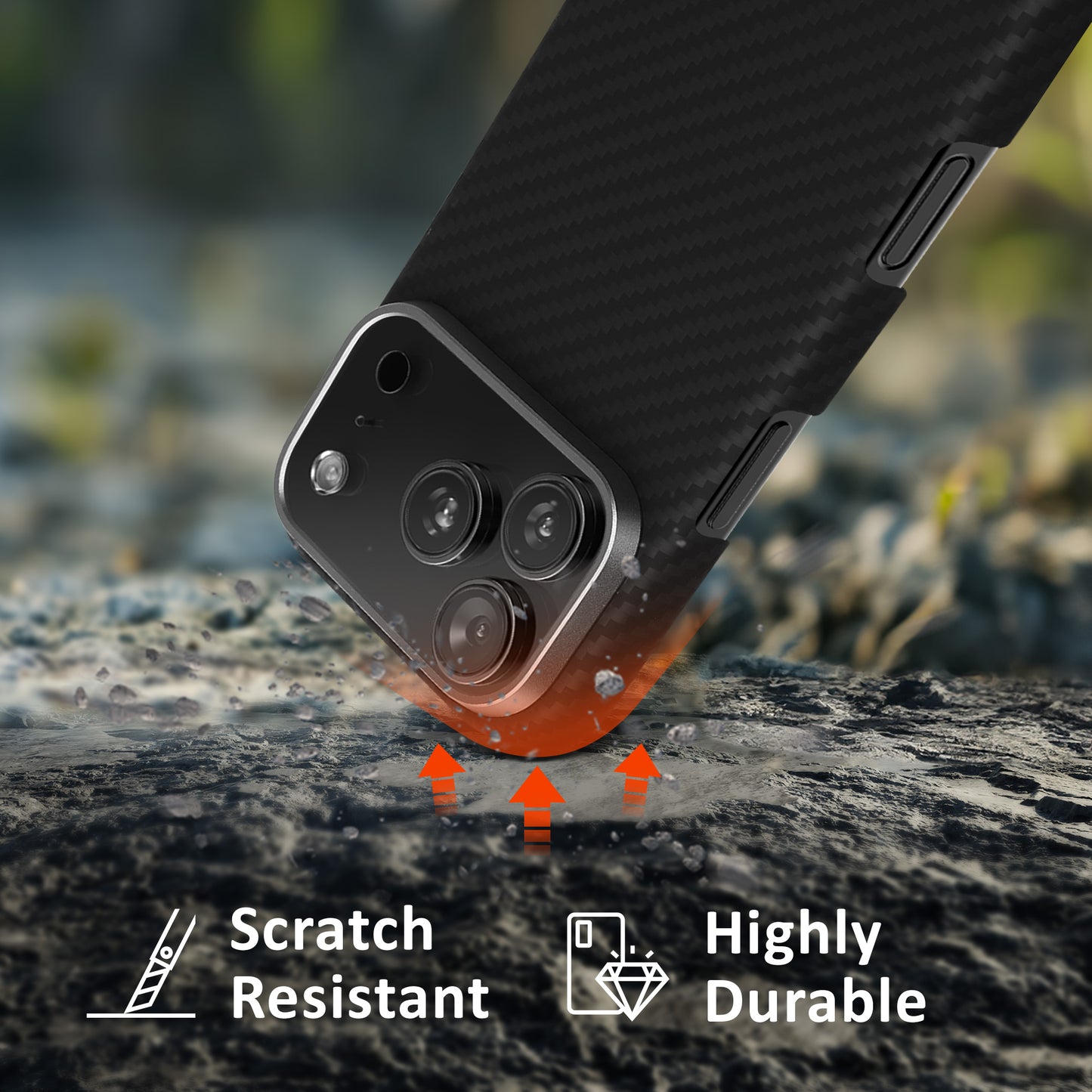 kalibri Hülle für iPhone 17 Pro Hülle - Cover Case Handyhülle - Kompatibel mit MagSafe