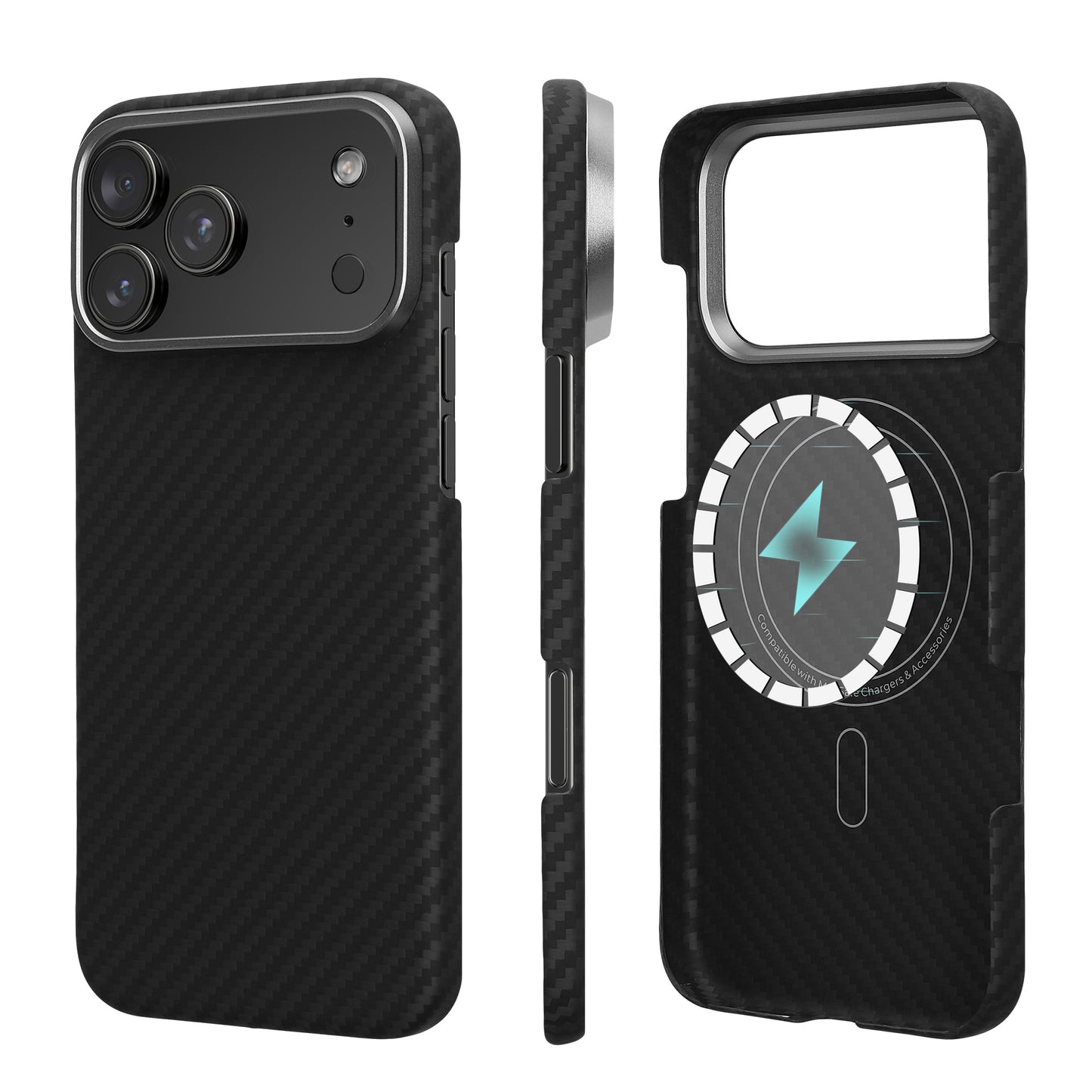 kalibri Hülle für iPhone 17 Pro Max Hülle - Cover Case Handyhülle - Kompatibel mit MagSafe