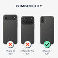 iPhone 17 Echtleder Handyhülle Hardcase