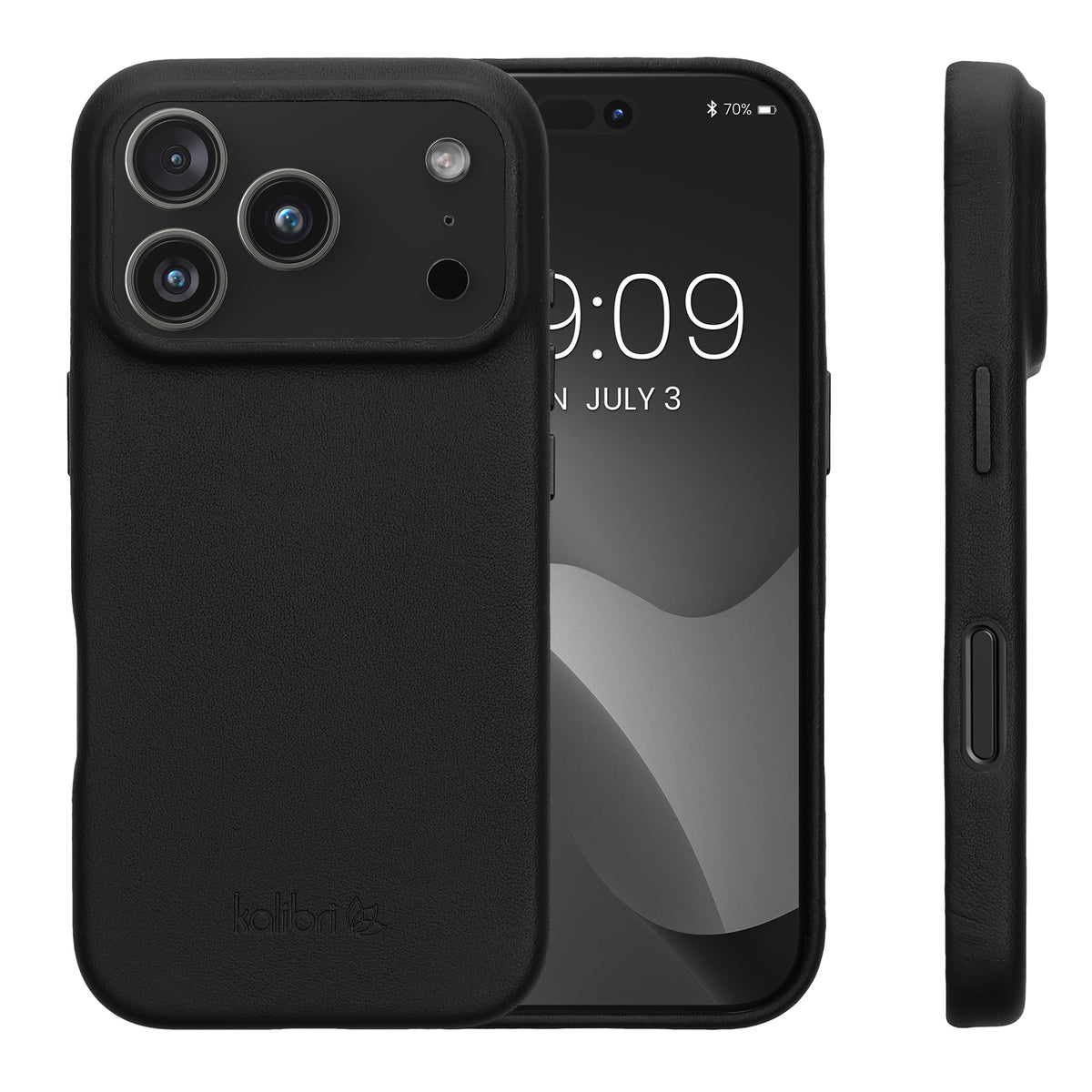 iPhone 18 Pro / iPhone 17 Pro Echtleder Handyhülle Hardcase