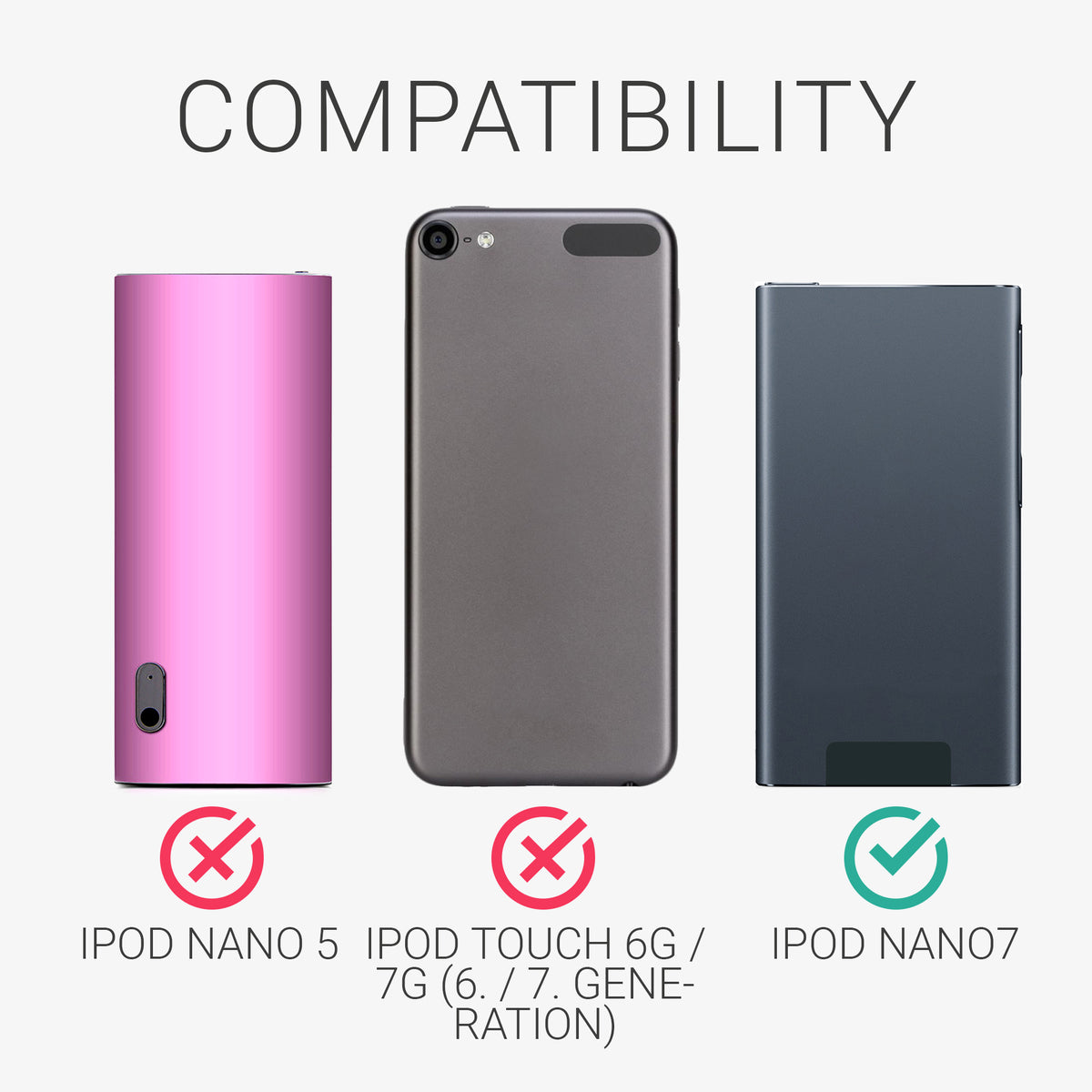 iPod Nano 7 Silikon Backcover