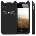 kwmobile Schutzhülle kompatibel mit Apple iPhone 4 / 4S - Hülle Handy - Handyhülle - Cover Case