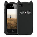 kwmobile Schutzhülle kompatibel mit Apple iPhone 4 / 4S - Hülle Handy - Handyhülle - Cover Case