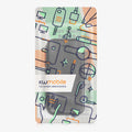 kwmobile Hülle kompatibel mit Apple iPhone SE (1.Gen 2016) / iPhone 5 / iPhone 5S - Handy Schutzhülle - Flip Cover Case