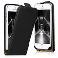kwmobile Schutzhülle kompatibel mit Apple iPhone SE (1.Gen 2016) / iPhone 5 / iPhone 5S - Hülle Handy - Flip Case Handyhülle