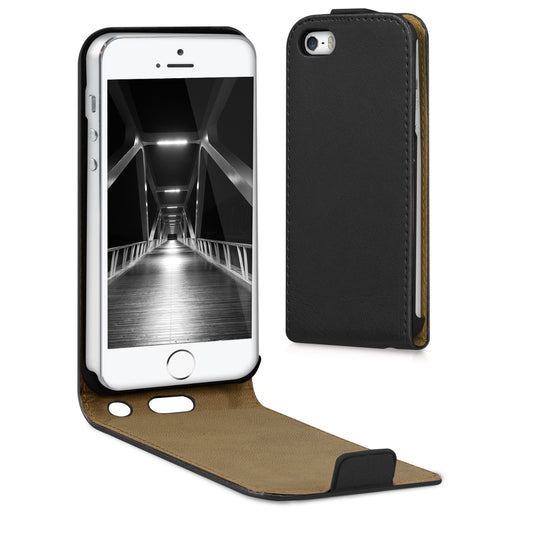 Flip Case vertikal aufklappbar für Apple iPhone SE (1.Gen 2016) / iPhone 5 / iPhone 5S