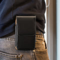 kwmobile Gürteltasche Hülle für Handys mit Gürtelclip - 13,5 x 6,9 cm Gürtel Case mit Gürtelschlaufe