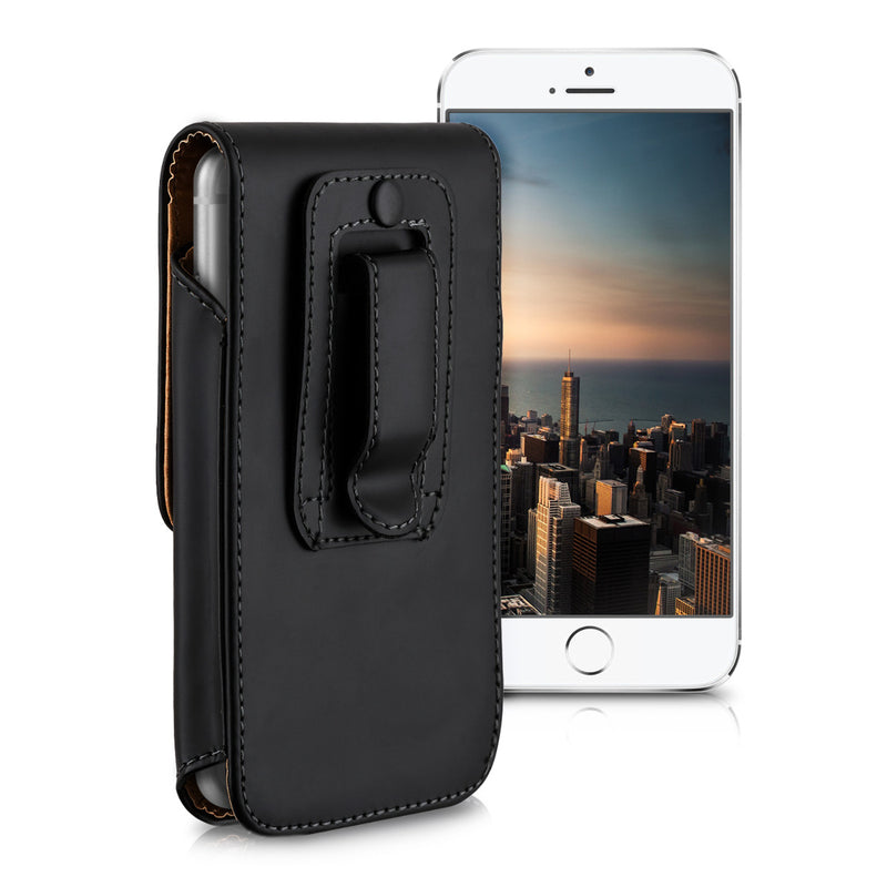 kwmobile Gürteltasche Hülle für Handys mit Gürtelclip - 13,5 x 6,9 cm Gürtel Case mit Gürtelschlaufe