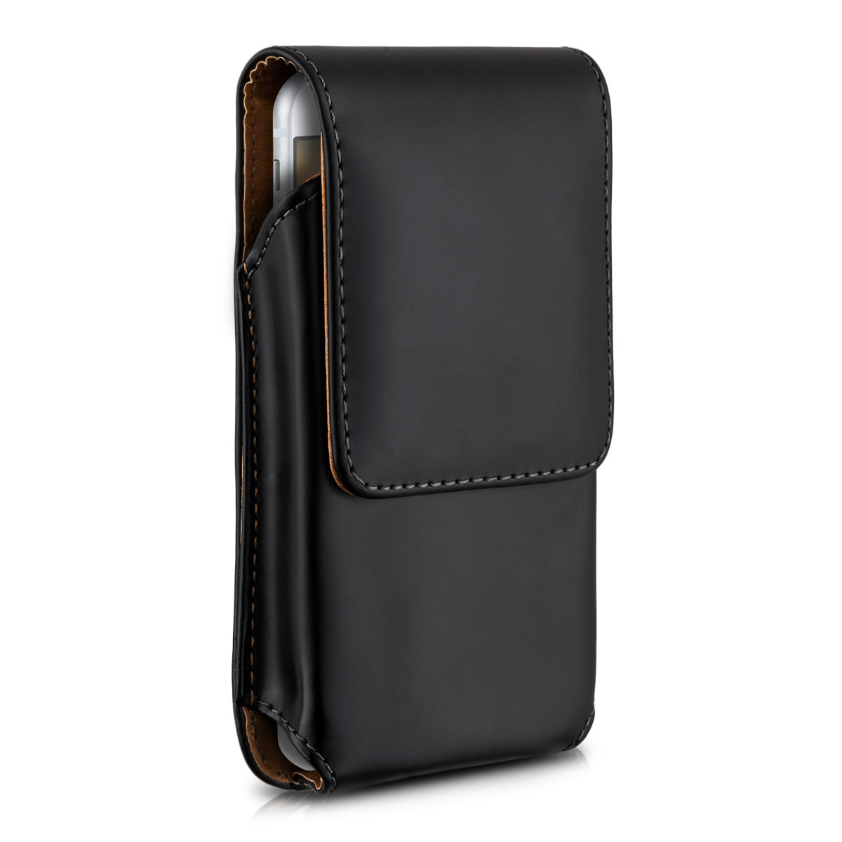 kwmobile Gürteltasche Hülle für Handys mit Gürtelclip - 13,5 x 6,9 cm Gürtel Case mit Gürtelschlaufe