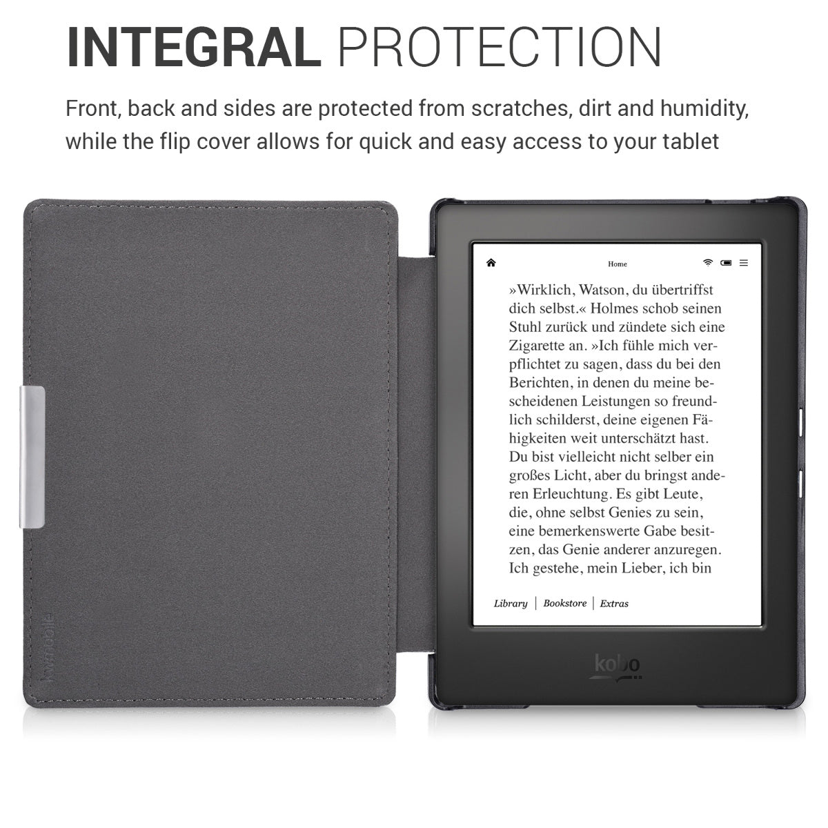 Kobo Aura H2O Edition 1 Kunstleder Klapphülle