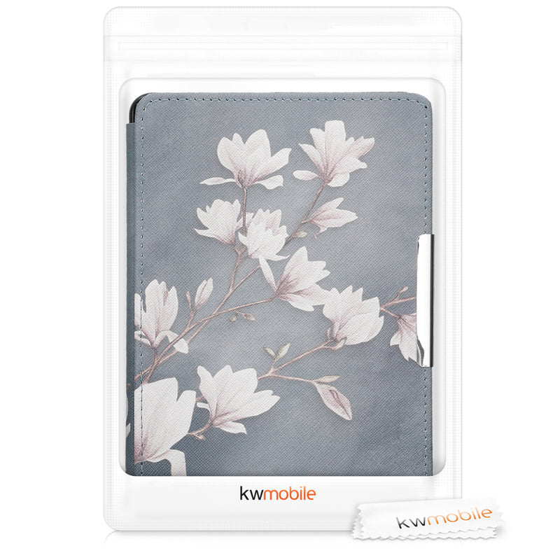 kwmobile Schutzhülle für Amazon Kindle Paperwhite Hülle - eReader Flip Case mit Auto Sleep Funktion