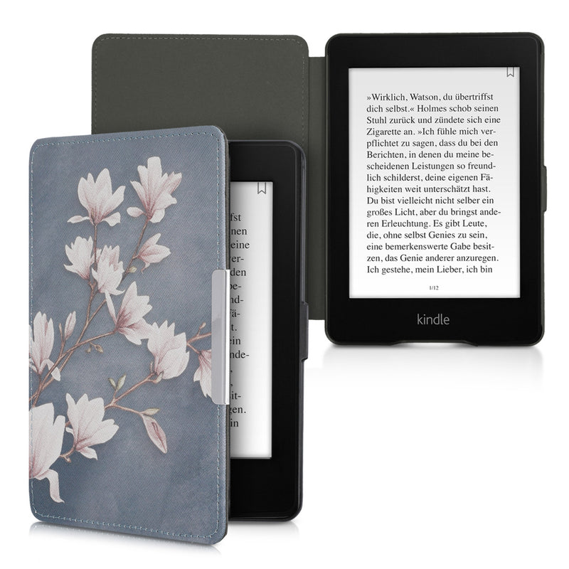 kwmobile Schutzhülle für Amazon Kindle Paperwhite Hülle - eReader Flip Case mit Auto Sleep Funktion