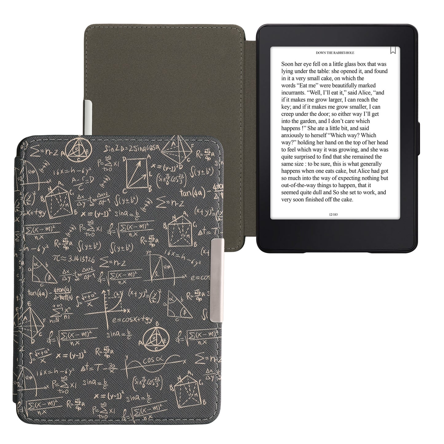 kwmobile Schutzhülle für Amazon Kindle Paperwhite Hülle - eReader Flip Case mit Auto Sleep Funktion