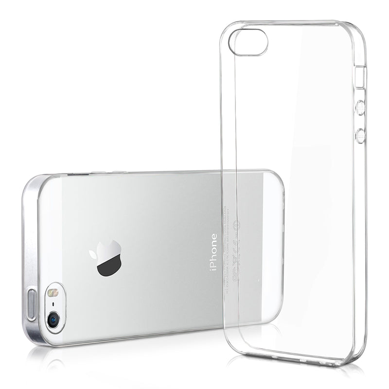 kwmobile Hülle kompatibel mit Apple iPhone SE (1.Gen 2016) / iPhone 5 / iPhone 5S - Silikon Handyhülle - Handy Case