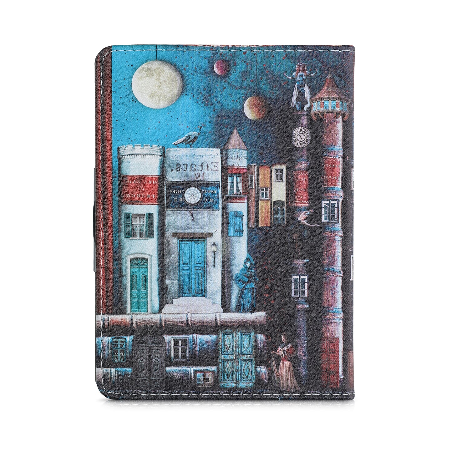 kwmobile Schutzhülle für Tolino Vision HD Hülle - eReader Flip Case mit Auto Sleep Funktion