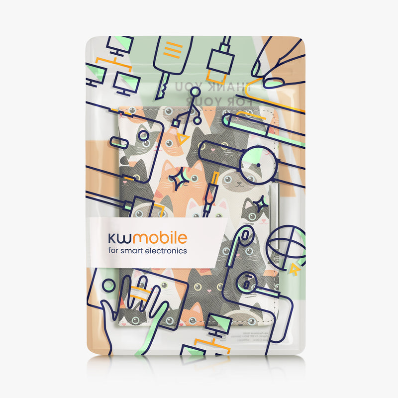 Tolino Vision 1 / 2 / 3 / 4 HD mit Auto-Sleep eReader Flip Case