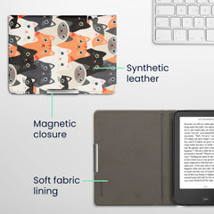 Tolino Vision 1 / 2 / 3 / 4 HD mit Auto-Sleep eReader Flip Case
