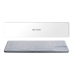 kwmobile Tastaturschutz für 15’’ - 17’’ Laptop / Notebook / Ultrabook - Keyboard Cover - Abdeckung unbeschriftet