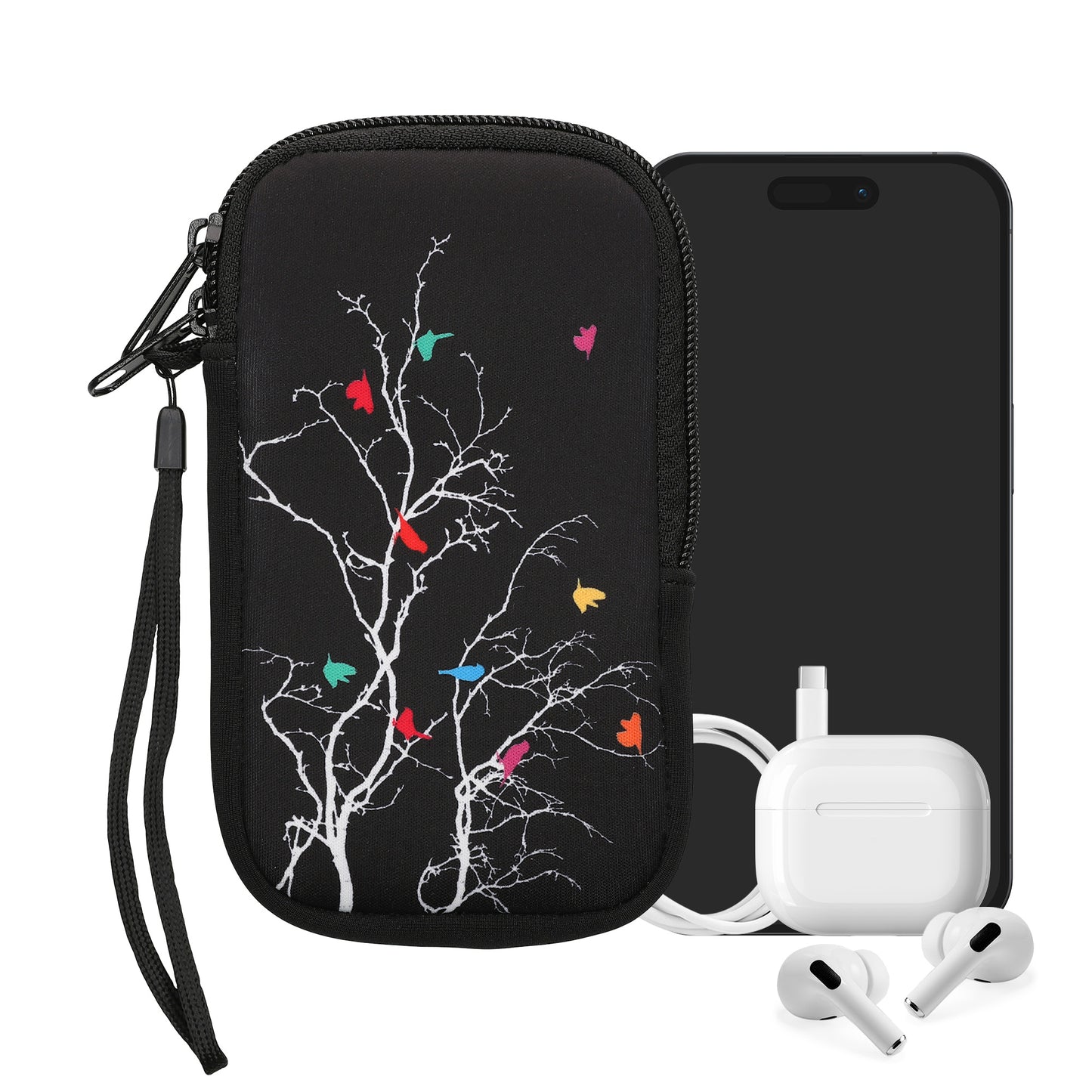 Handytasche für Smartphones 15,2 x 8,3 cm
