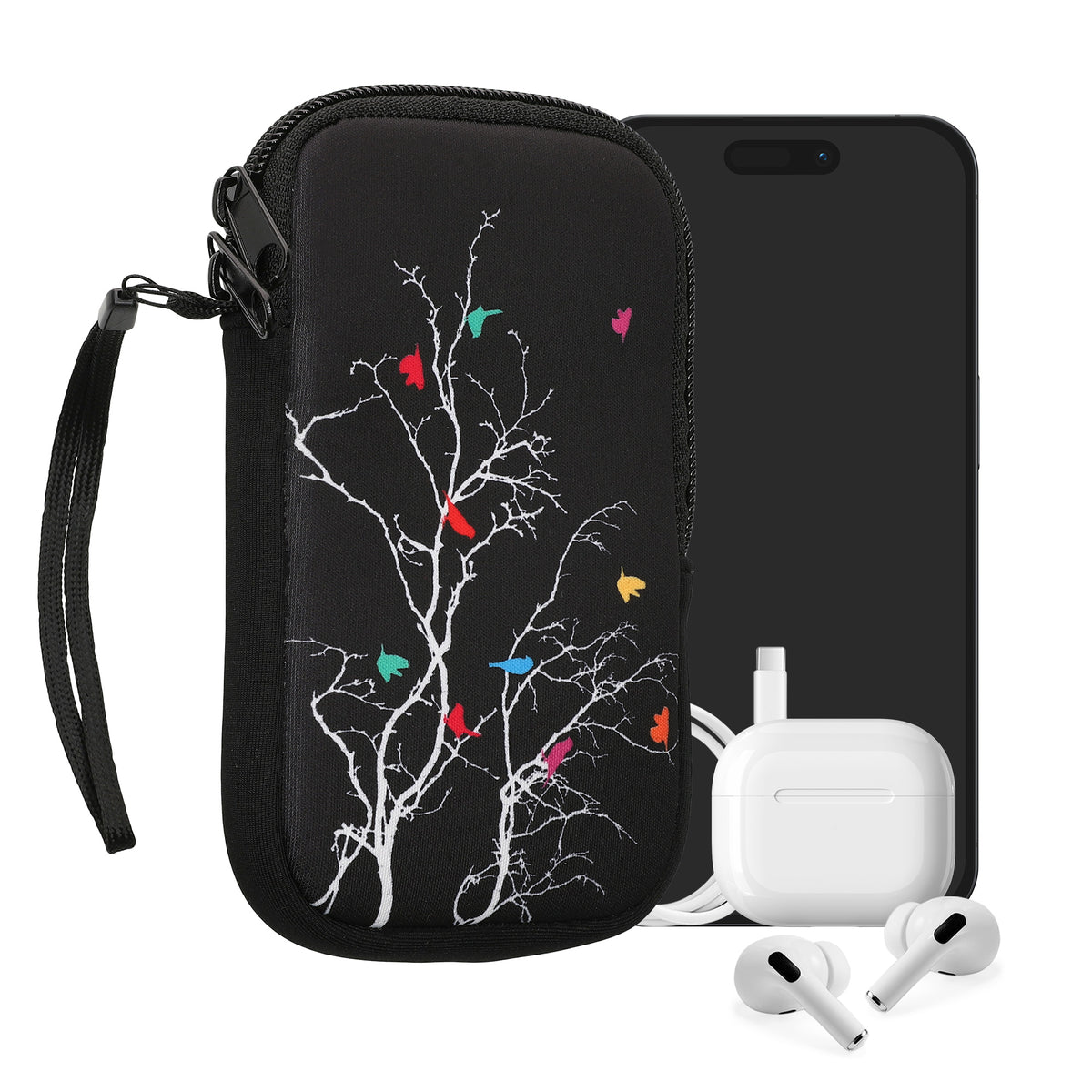 Handytasche für Smartphones 15,2 x 8,3 cm