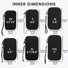 Handytasche für Smartphones 15,2 x 8,3 cm
