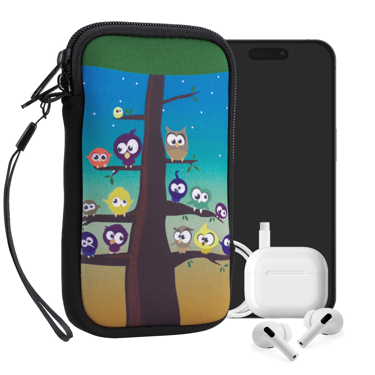 Handytasche für Smartphones 15,2 x 8,3 cm