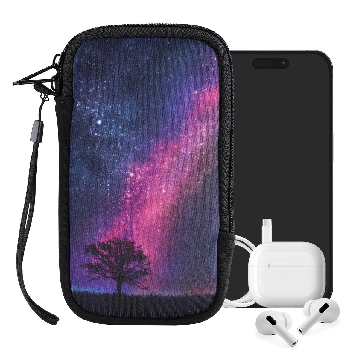 Handytasche für Smartphones 15,2 x 8,3 cm