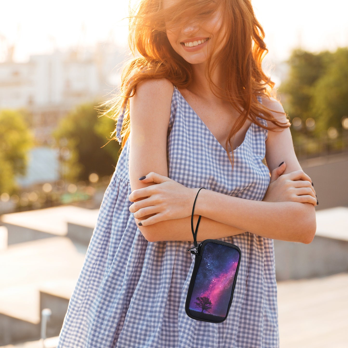 Handytasche für Smartphones 15,2 x 8,3 cm