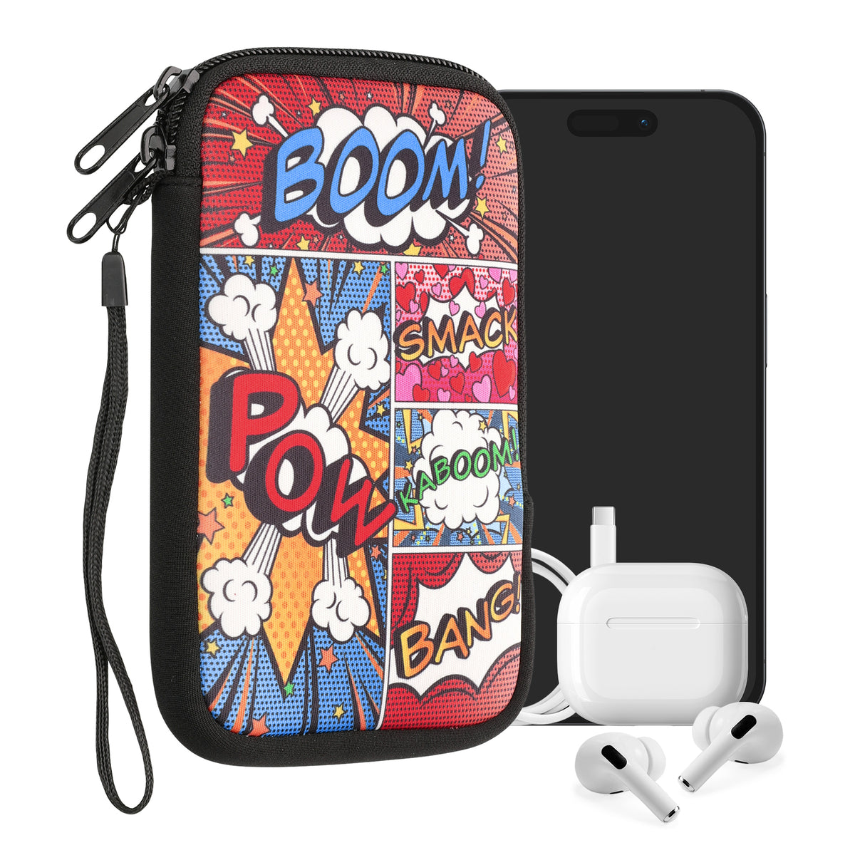 Handytasche für Smartphones 15,2 x 8,3 cm