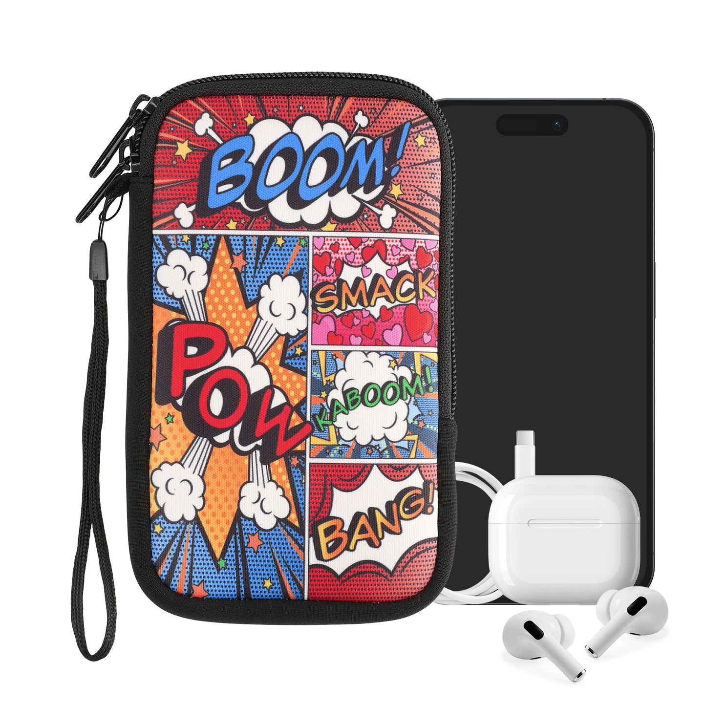 Handytasche für Smartphones 15,2 x 8,3 cm