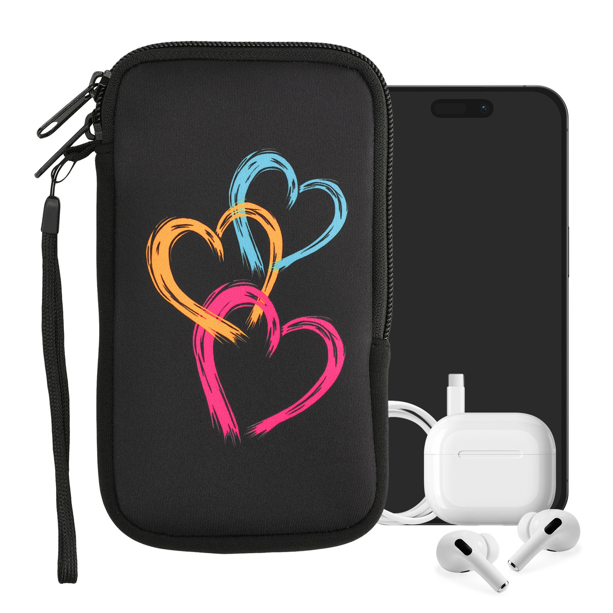 Handytasche für Smartphones 15,2 x 8,3 cm