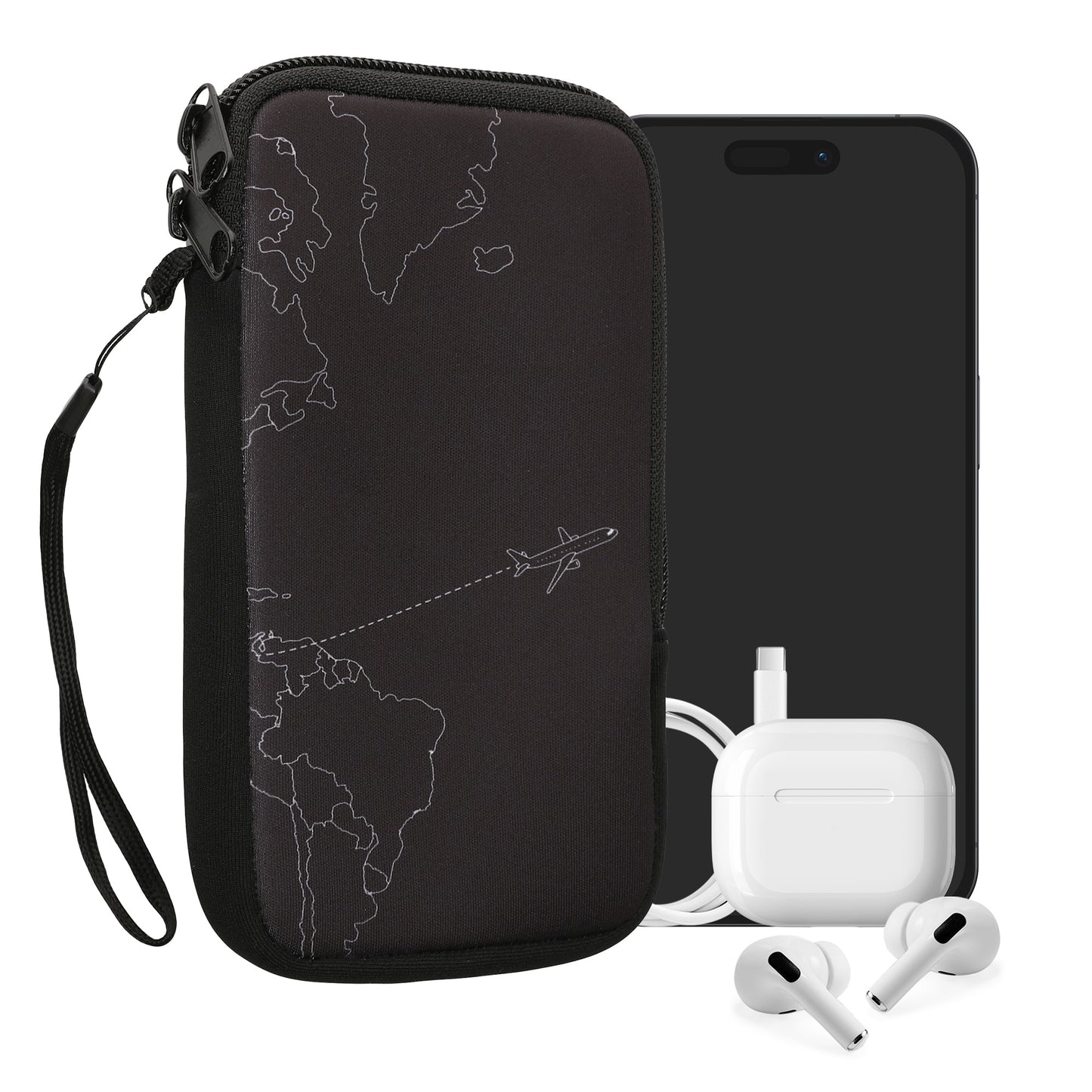 Handytasche für Smartphones 15,2 x 8,3 cm