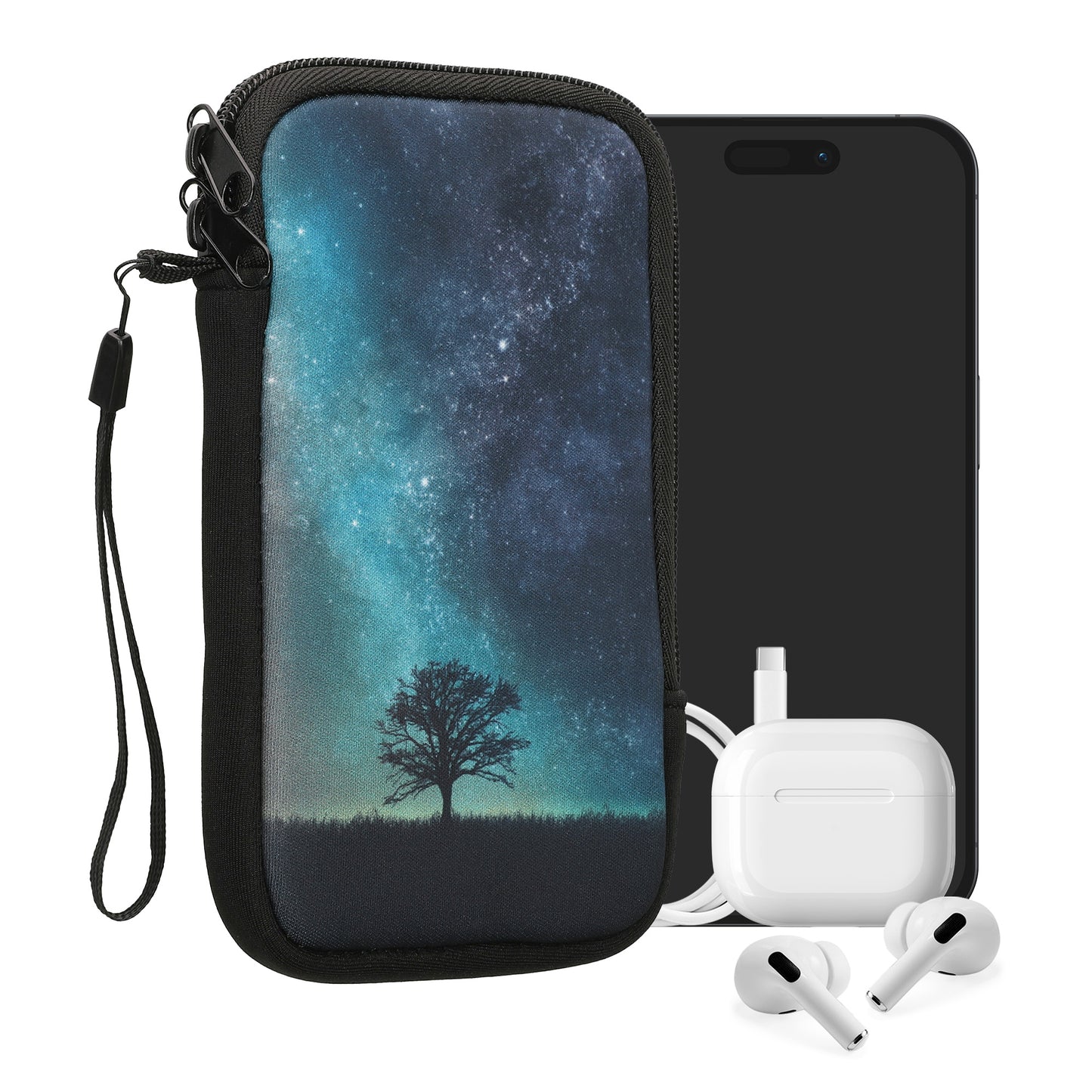 Handytasche für Smartphones 15,2 x 8,3 cm