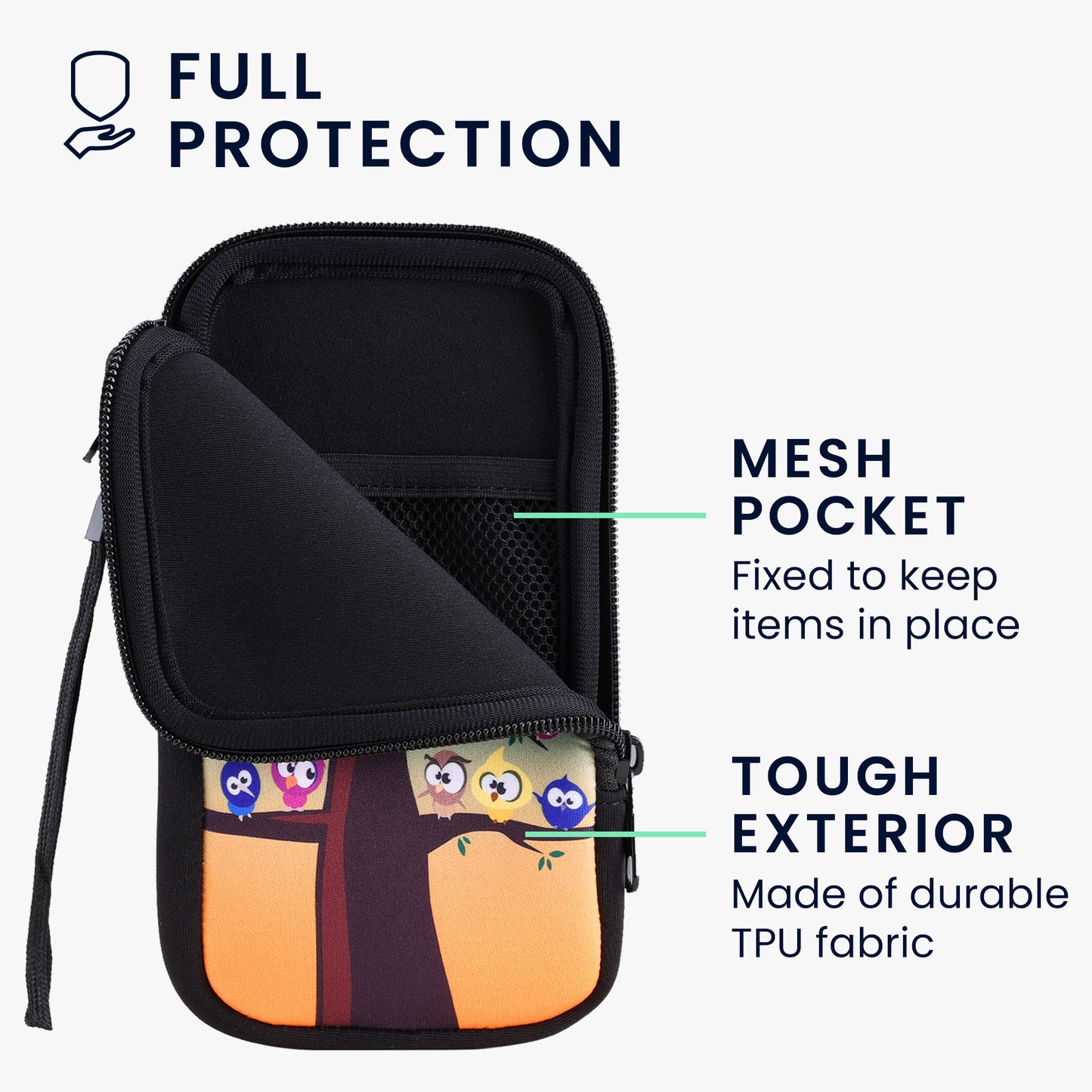 Handytasche für Smartphones 15,2 x 8,3 cm