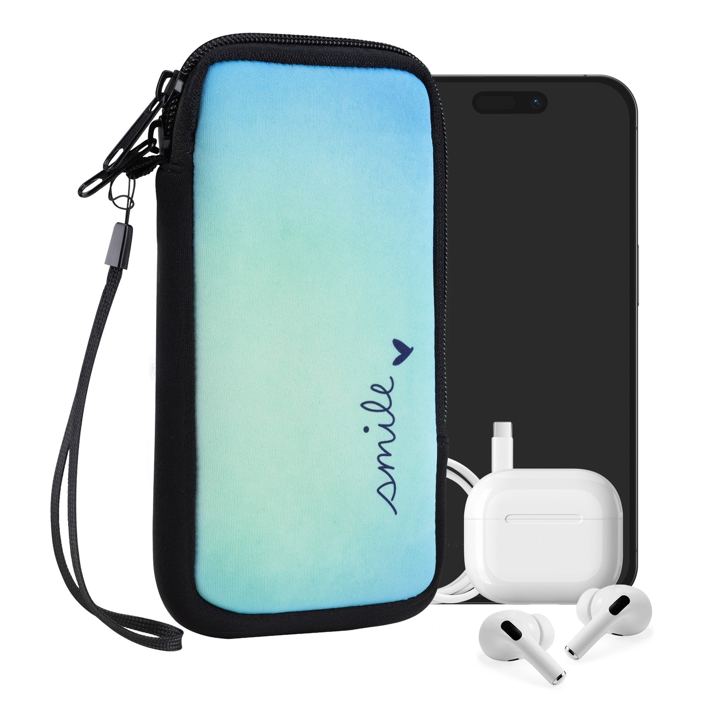 Handytasche für Smartphones 15,2 x 8,3 cm