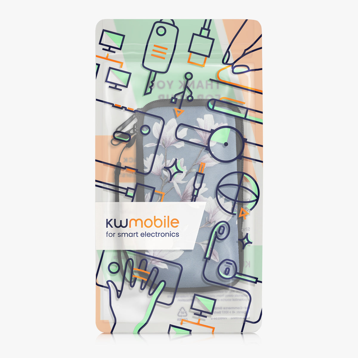 Handytasche für Smartphones 15,2 x 8,3 cm