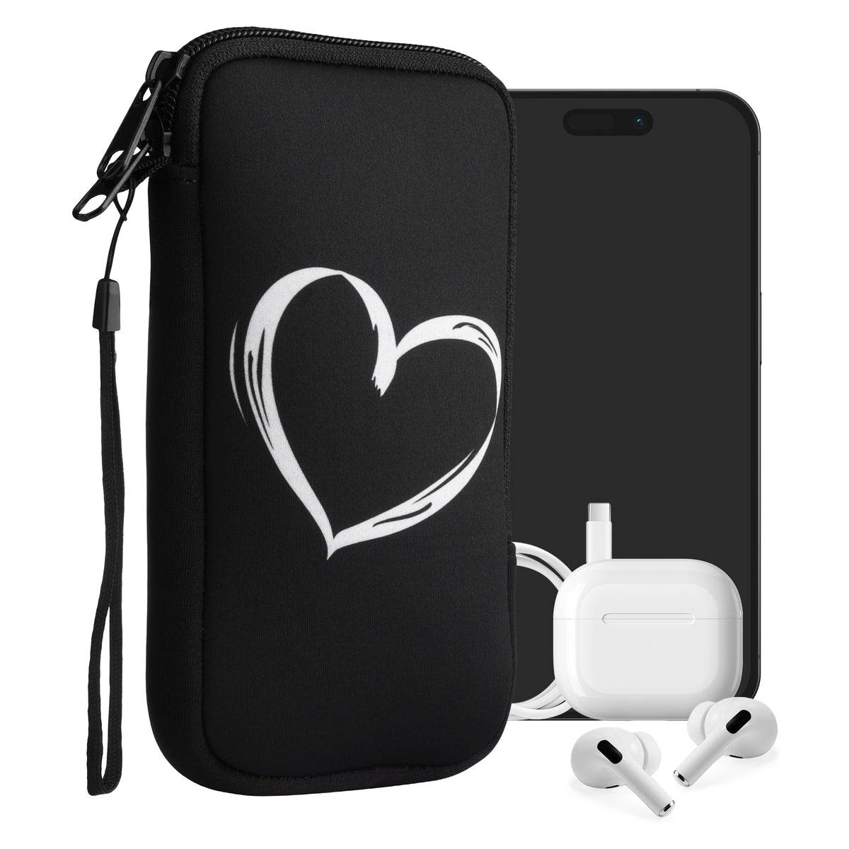 Handytasche für Smartphones 15,2 x 8,3 cm