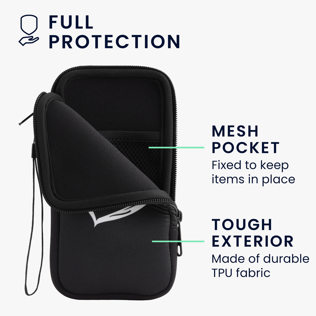 Handytasche für Smartphones 15,2 x 8,3 cm