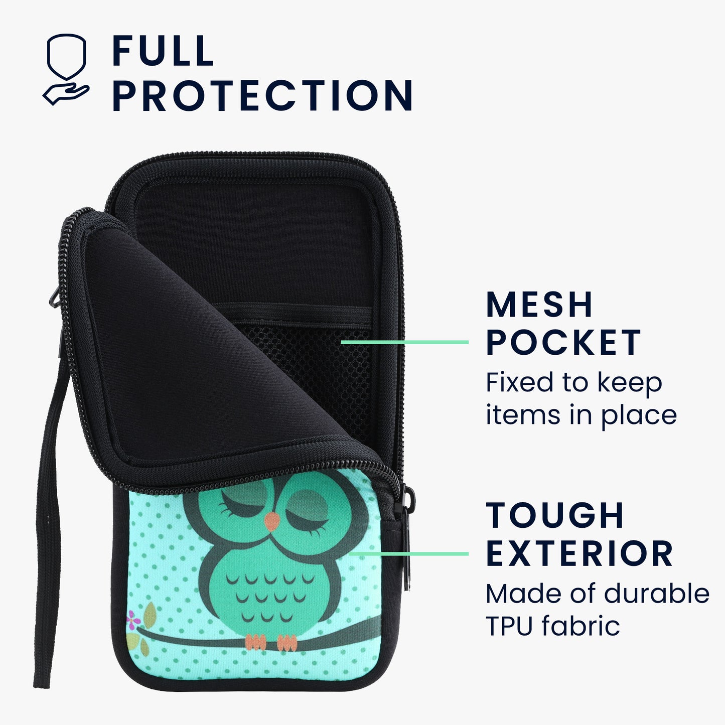 Handytasche für Smartphones 15,2 x 8,3 cm