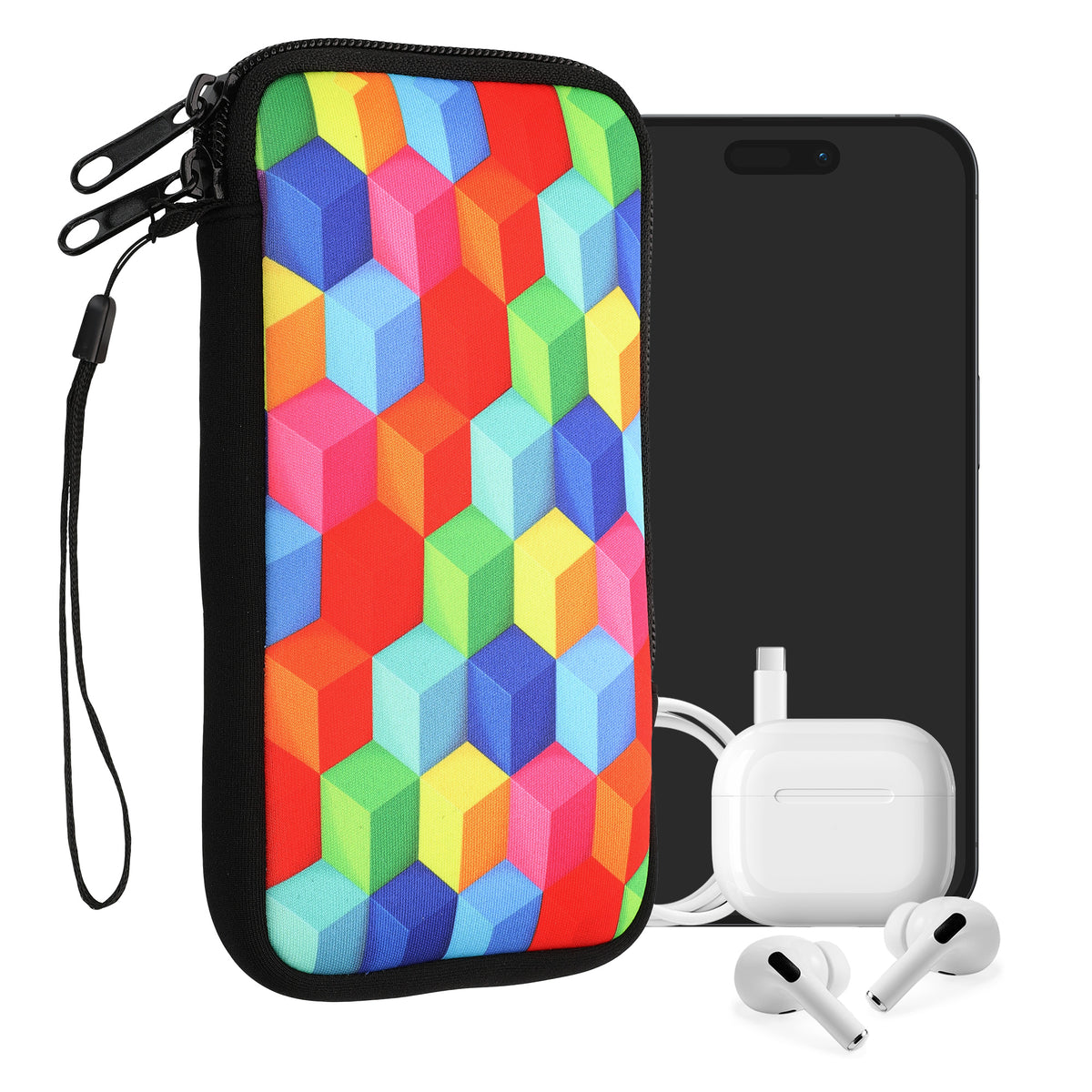 Handytasche für Smartphones 15,2 x 8,3 cm
