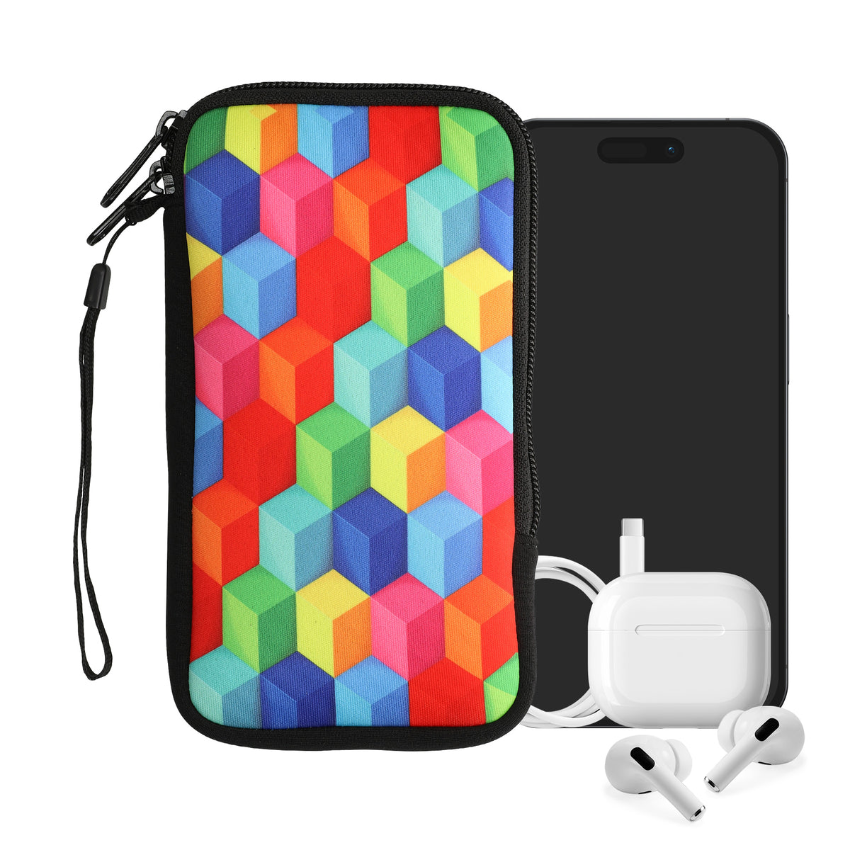 Handytasche für Smartphones 15,2 x 8,3 cm
