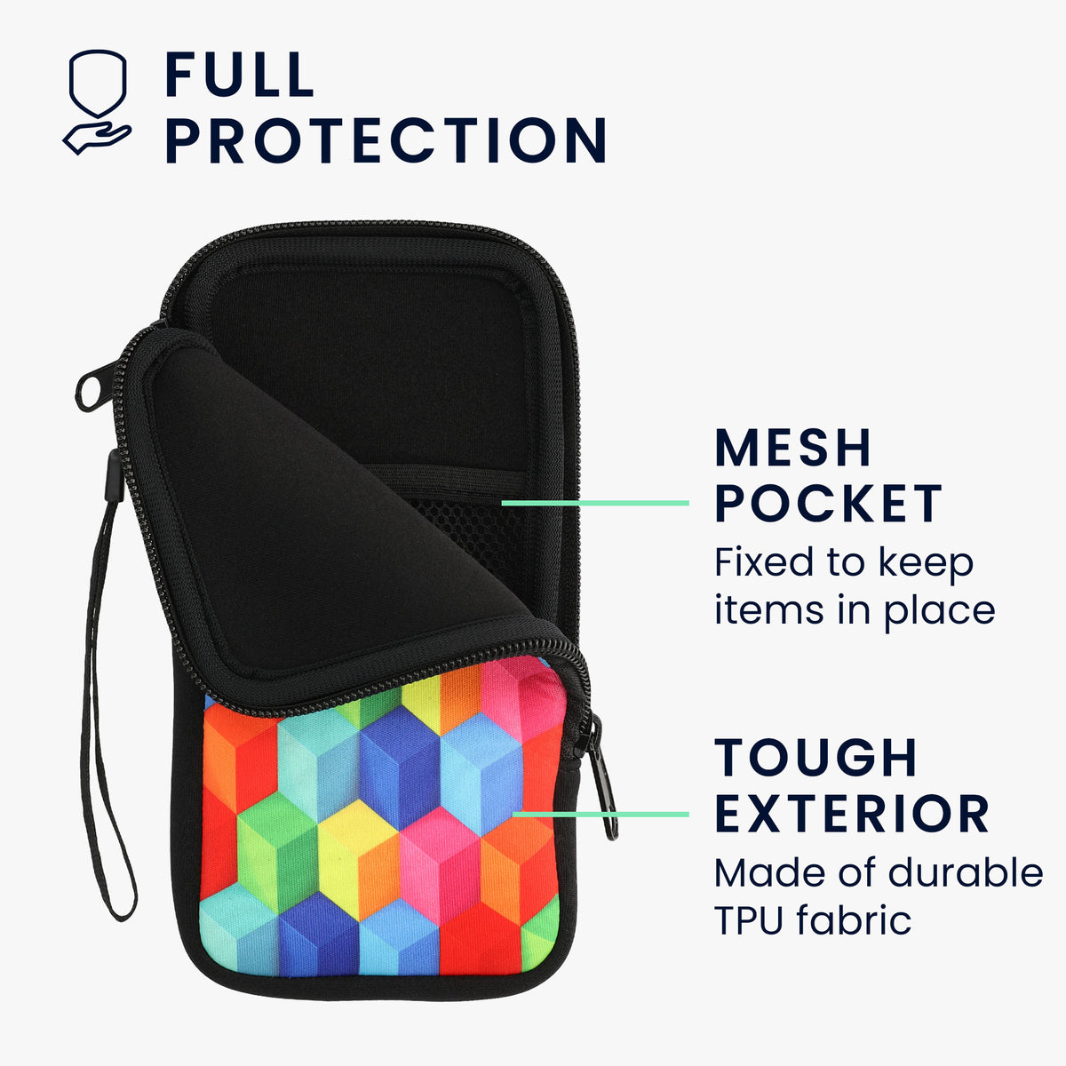 Handytasche für Smartphones 15,2 x 8,3 cm