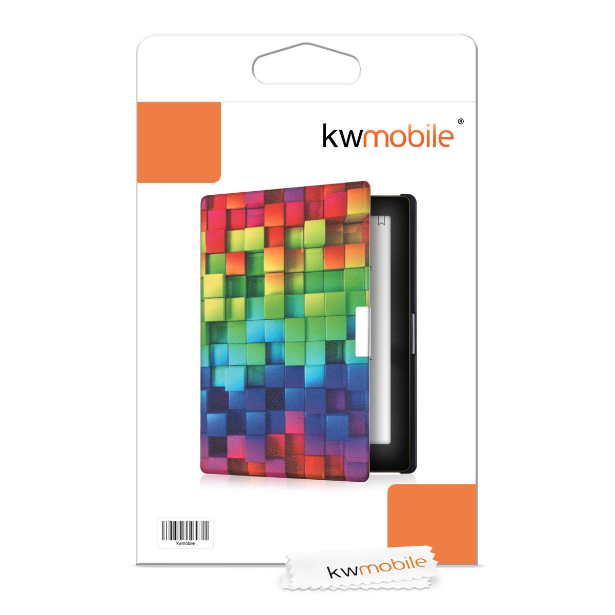 kwmobile Schutzhülle für Kobo Aura Edition 1 Hülle - eReader Flip Case mit Auto Sleep Funktion