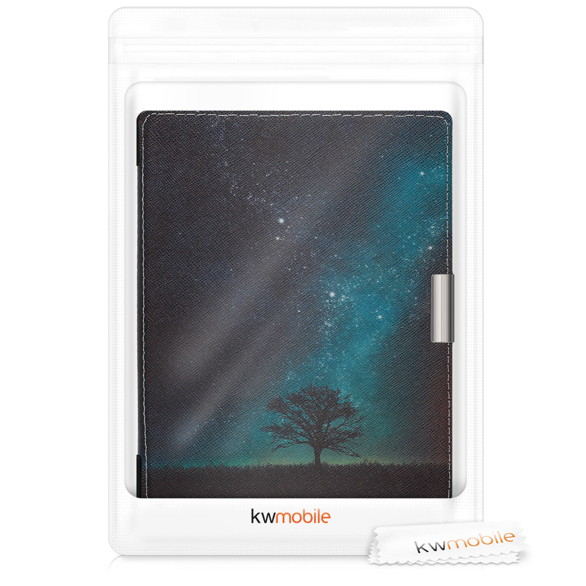 kwmobile Schutzhülle für Kobo Aura Edition 1 Hülle - eReader Flip Case mit Auto Sleep Funktion