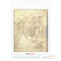 Kobo Aura H2O Edition 1 mit Auto-Sleep eReader Flip Case