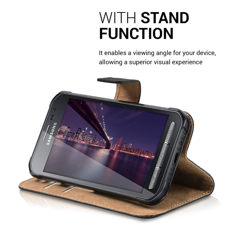 kwmobile Hülle kompatibel mit Samsung Galaxy Xcover 3 - Handyhülle mit Kartenfächern