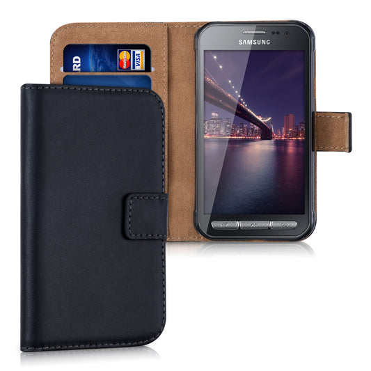 kwmobile Hülle kompatibel mit Samsung Galaxy Xcover 3 - Handyhülle mit Kartenfächern